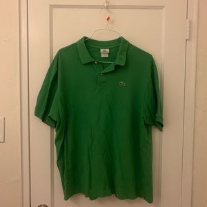 Green Lacoste Polo Size 9